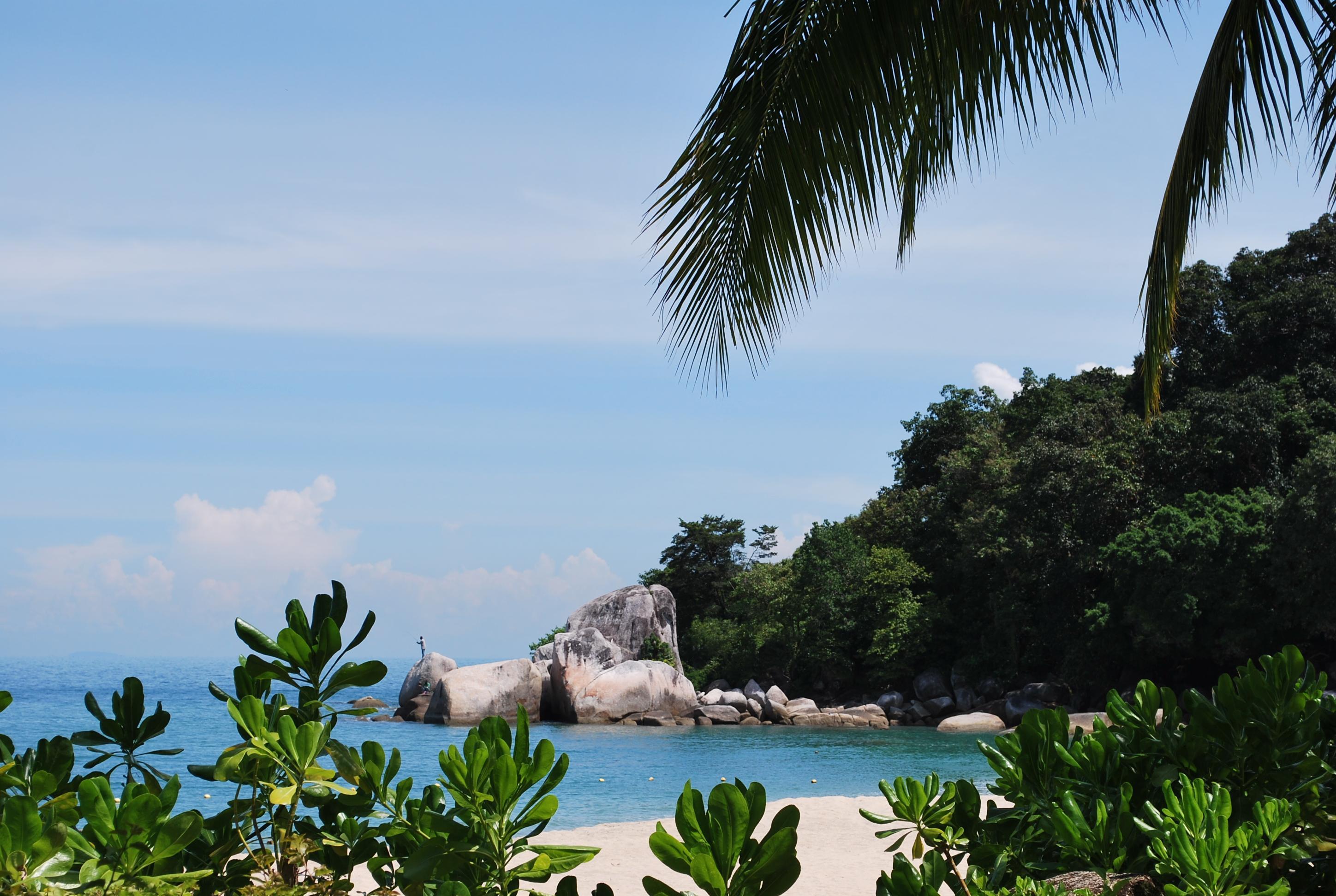 Shangri-La Rasa Sayang, Penang Batu Ferringhi Exterior foto Beach on Pulau Aman